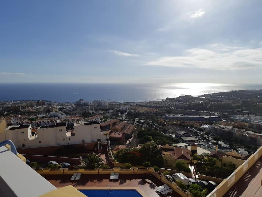 Apartamento Con Impresionantes Vistas Y Piscina Адехе Экстерьер фото