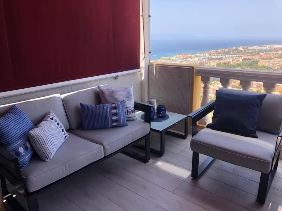 Apartamento Con Impresionantes Vistas Y Piscina Адехе Экстерьер фото