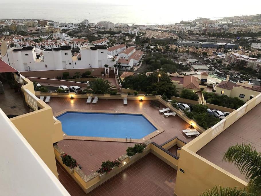 Apartamento Con Impresionantes Vistas Y Piscina Адехе Экстерьер фото