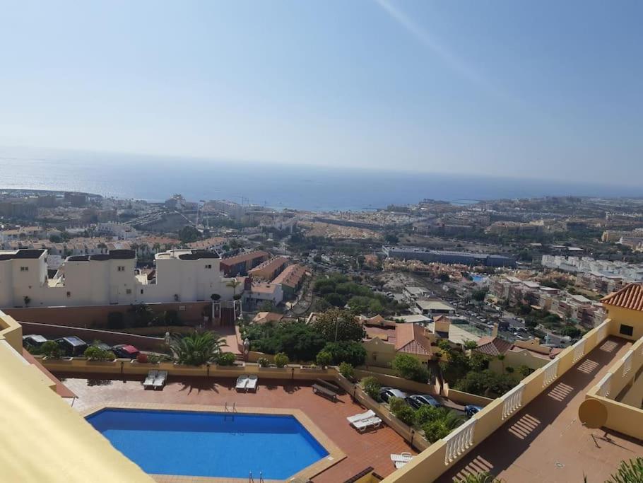 Apartamento Con Impresionantes Vistas Y Piscina Адехе Экстерьер фото