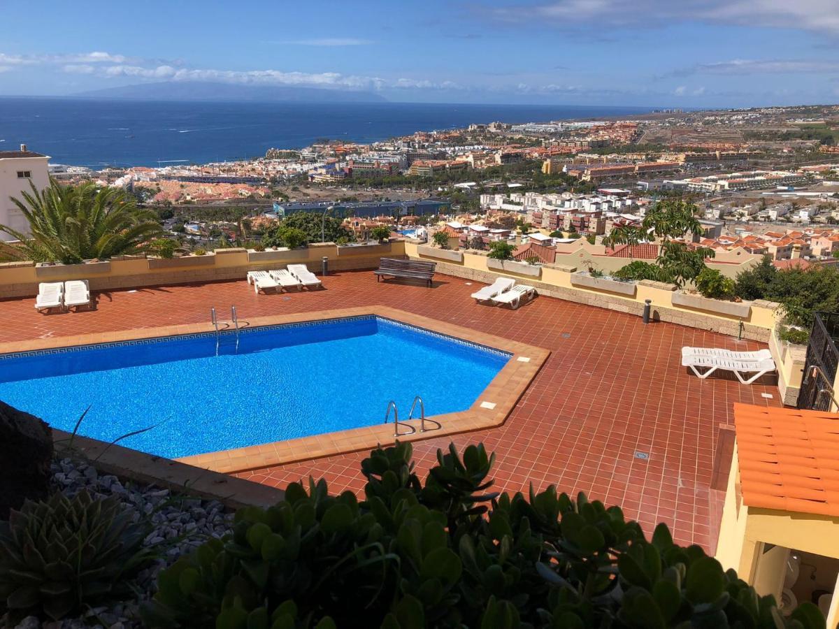Apartamento Con Impresionantes Vistas Y Piscina Адехе Экстерьер фото