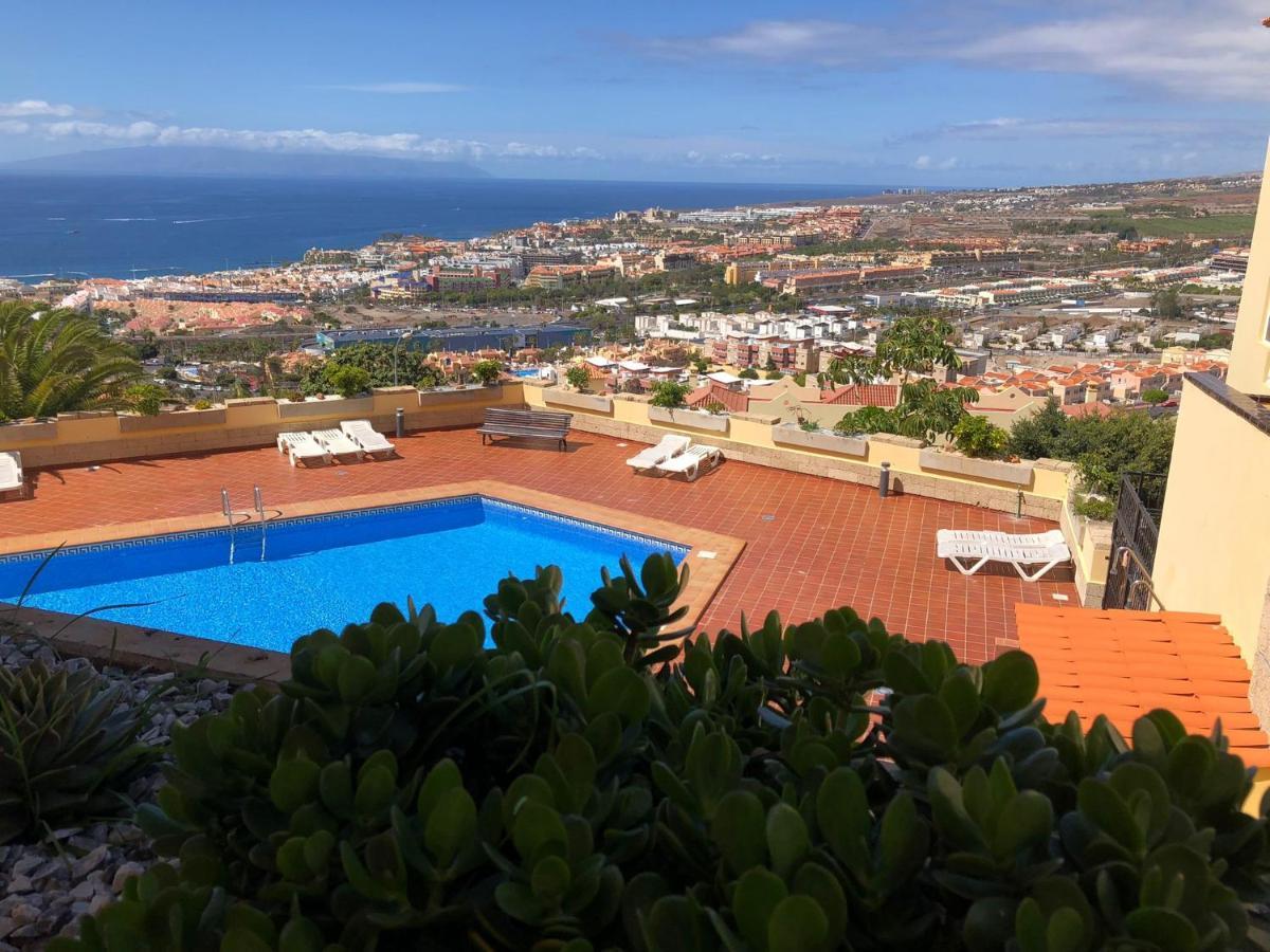 Apartamento Con Impresionantes Vistas Y Piscina Адехе Экстерьер фото