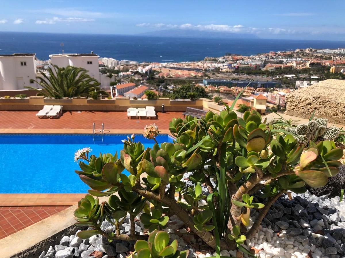 Apartamento Con Impresionantes Vistas Y Piscina Адехе Экстерьер фото
