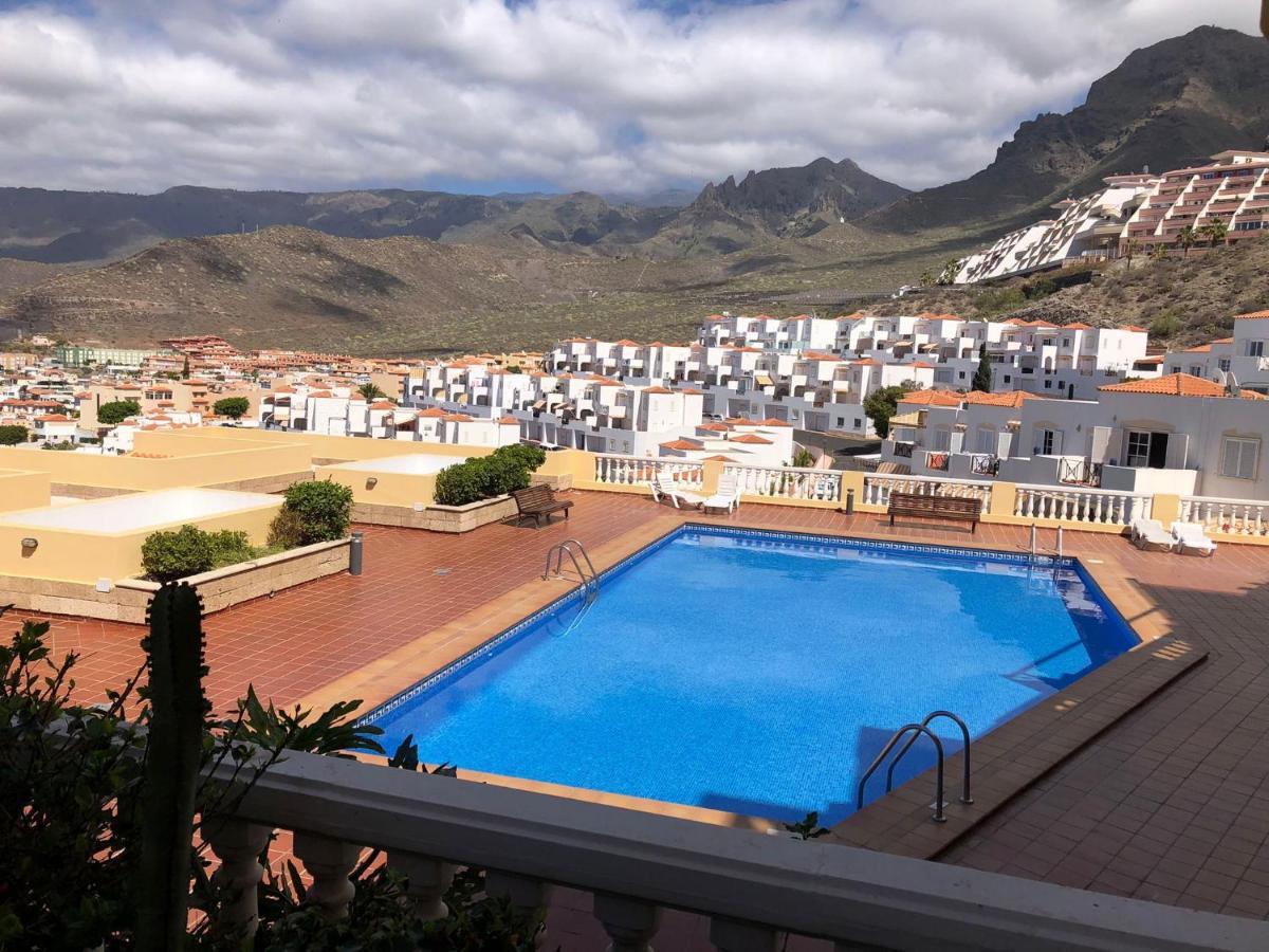 Apartamento Con Impresionantes Vistas Y Piscina Адехе Экстерьер фото