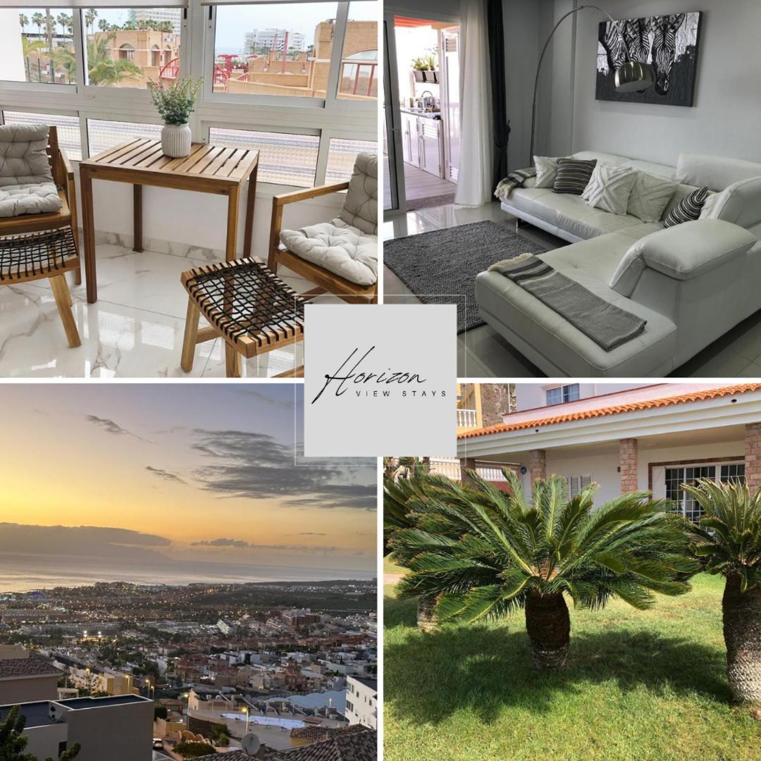 Apartamento Con Impresionantes Vistas Y Piscina Адехе Экстерьер фото